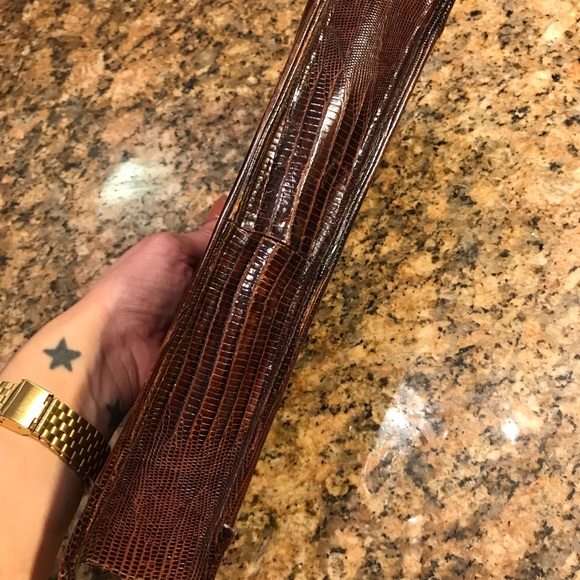 Vintage Alligator Clutch/Purse by Escort - Picture 7 of 8